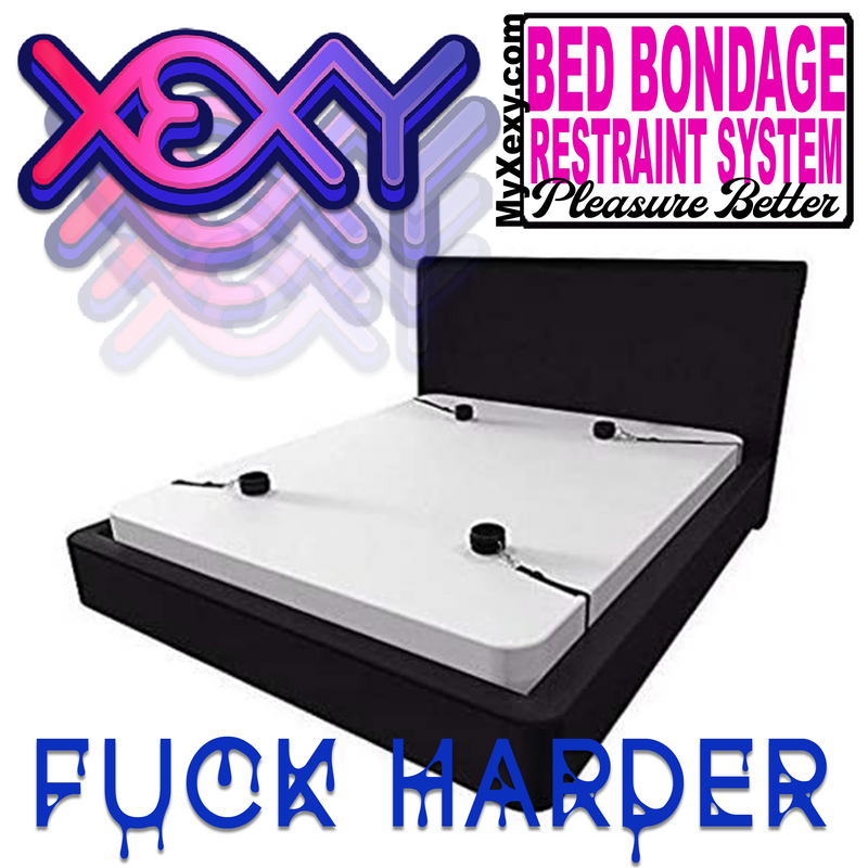 Under Bed Bondage Restraint Kit Beginner BDSM Bondage Sex Cuffs Fuck