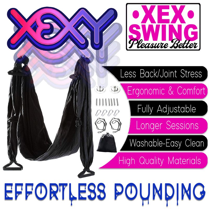 Intimate Sex Swing Effortless & Ergonomic Couples Fuck Longer Better!