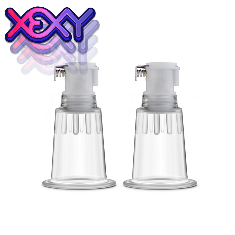 panty vibrator app 2 Pack Nipple & Clit Pumping Cylinders Enlarger vacuum better Orgasms