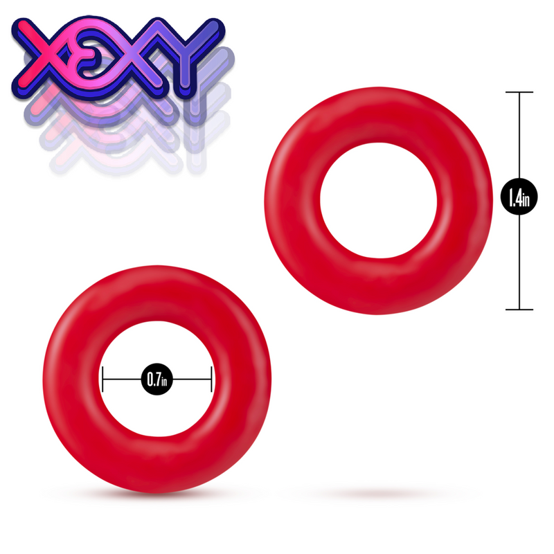 Stay Hard Donut Cock Rings. Thicker, Harder, Longer Lasting Dick Penis