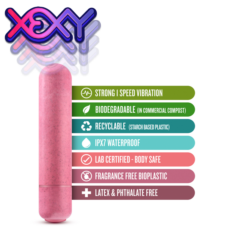 Biodegradable Vibrator Eco Bullet Sex Toy Better Harder Longer Orgasm