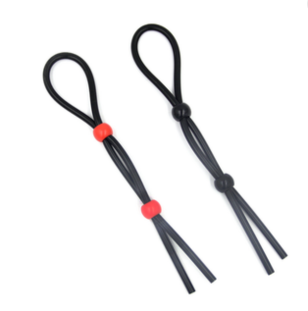 [adult-novelties] - [sex-toys] - Guy Ties Adjustable Cock Rings • CHOOSE SIZE 