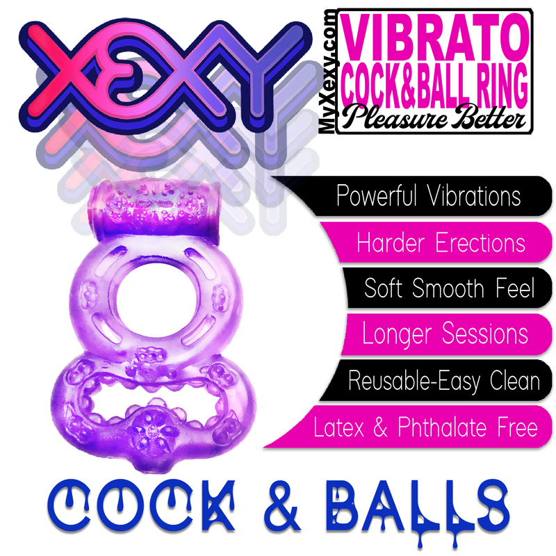 Vibrato: Dual Cock & Ball Ring