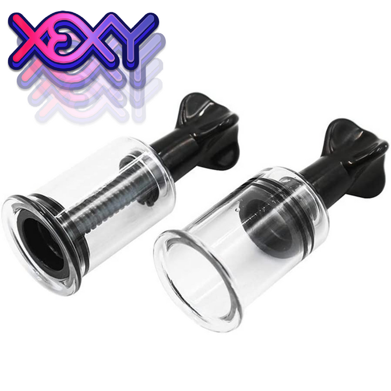 Nipple & Clit Twist Vacuum 1.25" Cylinders Nipple & Clit Twist Vacuum 1.25" Cylinders
