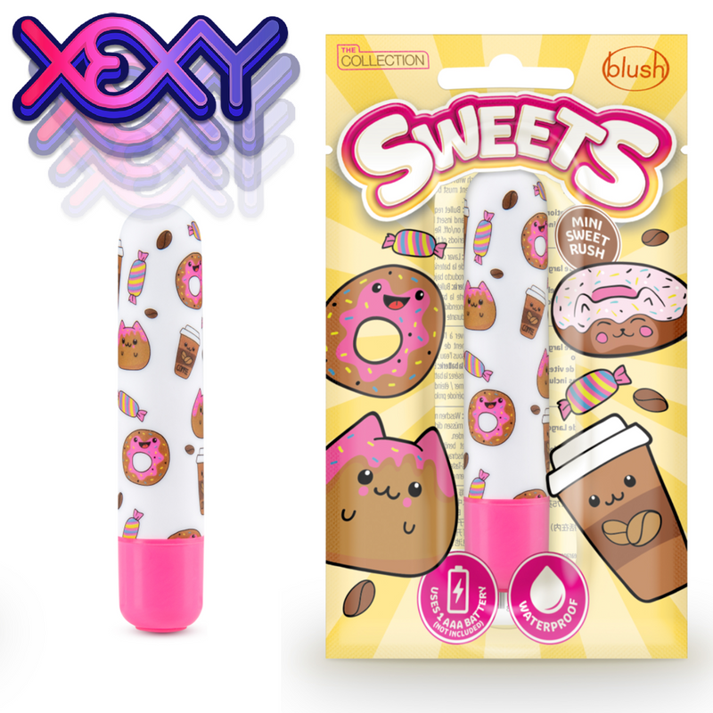 The Collection - Mini Sweet Rush Vibrator Cum Better Harder Longer The Collection - Mini Sweet Rush Vibrator Cum Better Harder Longer
